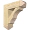 Ekena Millwork Balboa Arts and Crafts Rough Sawn Bracket w/ Offset Brace, Douglas Fir, 8"W x 26"D x 26"H BKT0806X26X26BOA03RDF - alternate 1